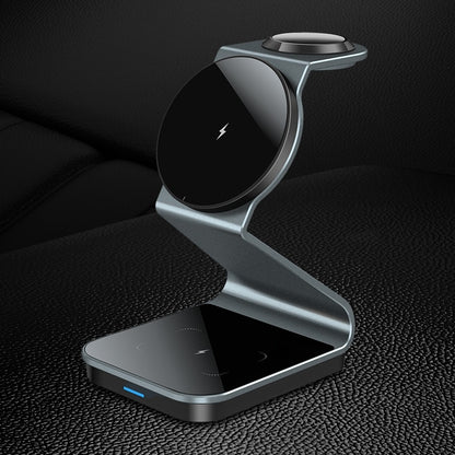 Desktop Vertical Three-in-one Wireless Charger
