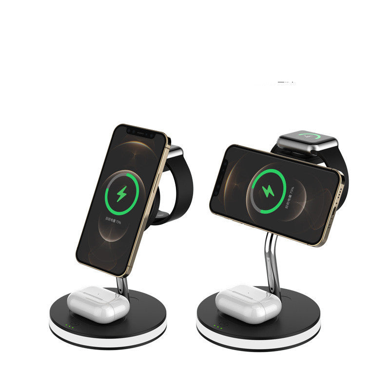 Three In One Magnetic Wireless Charger