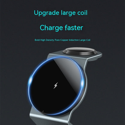Desktop Vertical Three-in-one Wireless Charger