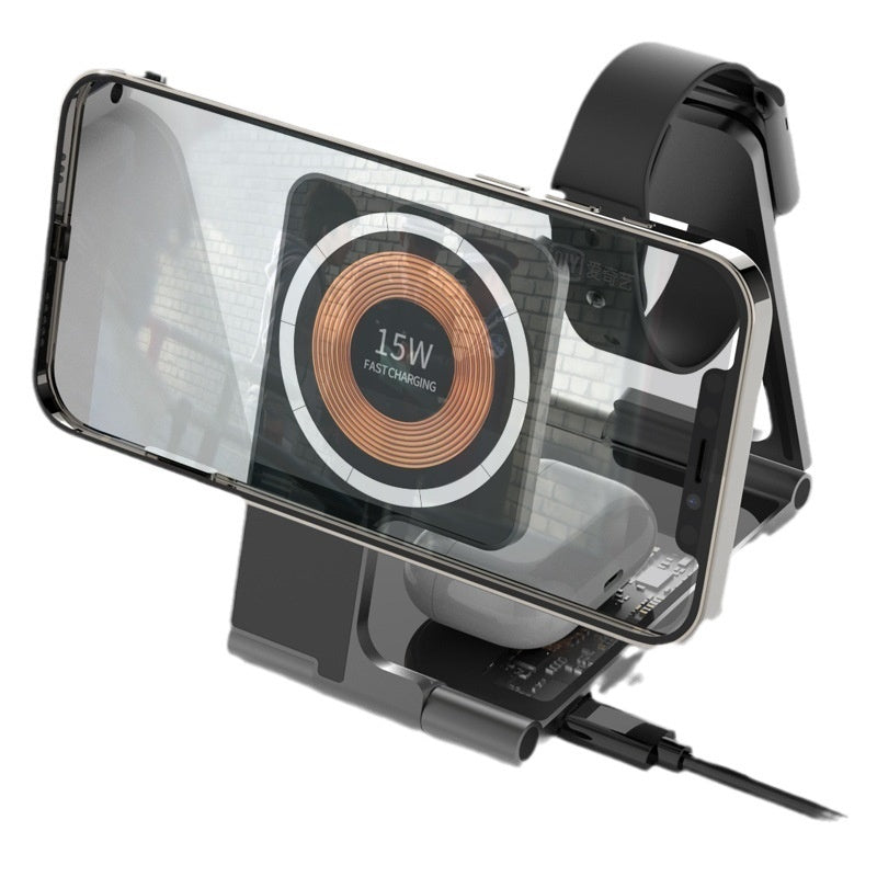 New Magnetic 4-in-1 Wireless Charger