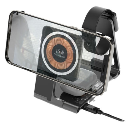 New Magnetic 4-in-1 Wireless Charger