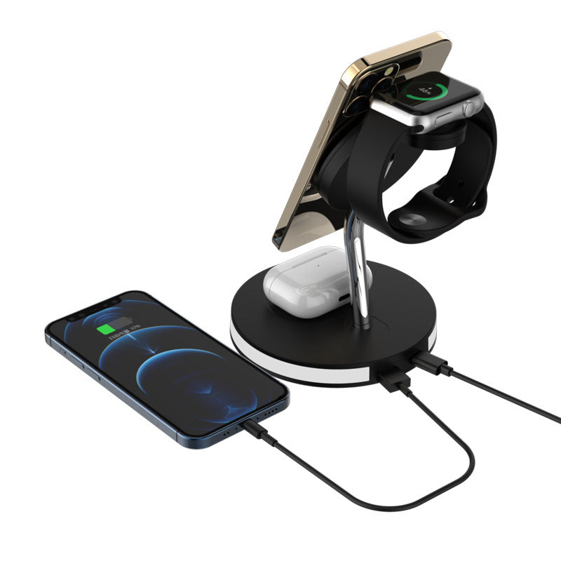 Three In One Magnetic Wireless Charger